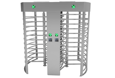 AK-QGZ004S双通道圆顶120度全高转闸