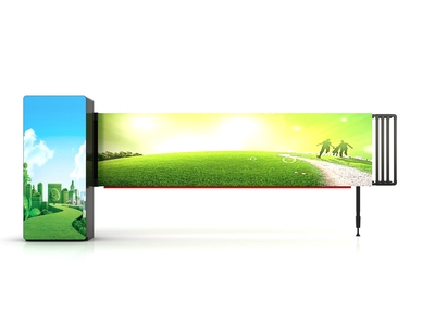 AKGG221卡布灯箱广告道闸