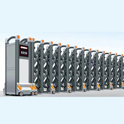 AKSS9010高端定制伸缩门（铝合金门）